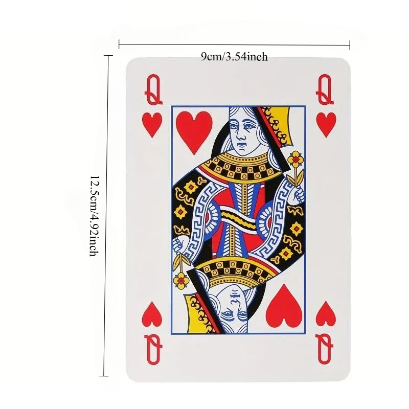 Oversized Playing Cards Jumbo  - Party Games Juegos De Mesa のレビューと価格