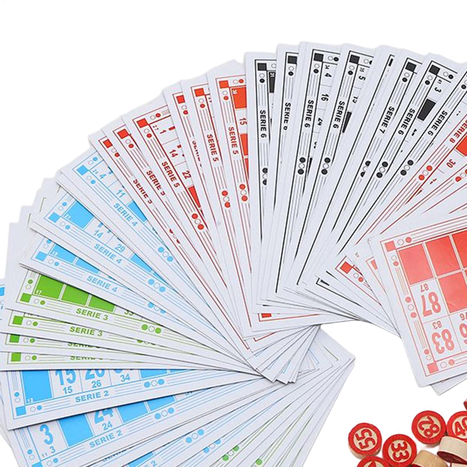 Bingo Set Wooden Funny Educati - Play Friends Party Games のレビューと価格