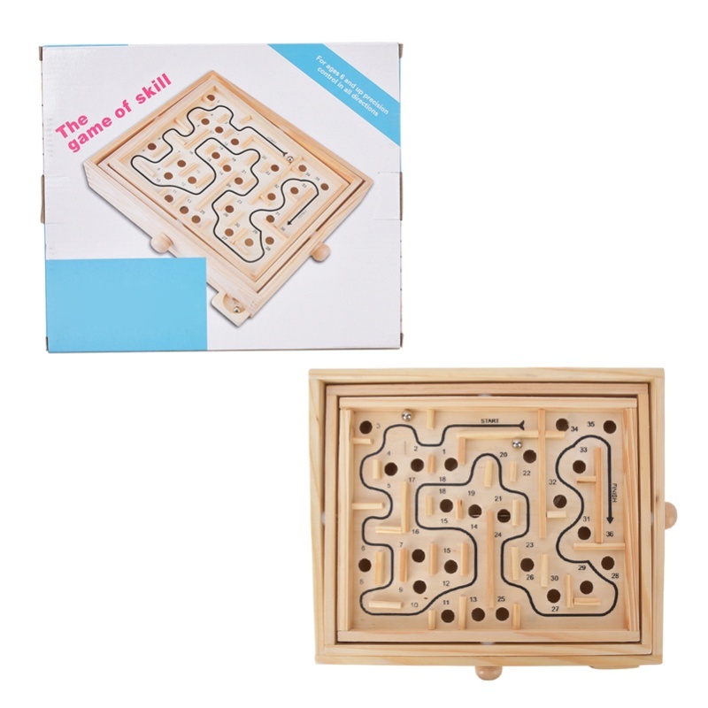 Adult Kid Wooden Educational M - Party Games Kids Indoor のレビューと価格