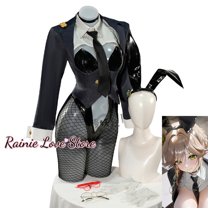 Game Nikke Ade Cosplay Costume - Party Games Bunny のレビューと価格